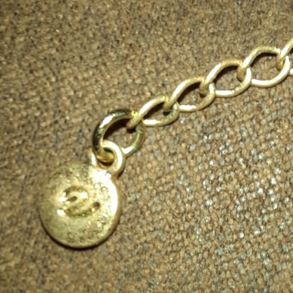 Labradorite, frosted glass gemstone tassel necklace wood beads adjustable signed - Picture 11 of 15